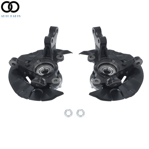 Pair front steering knuckle - steering,