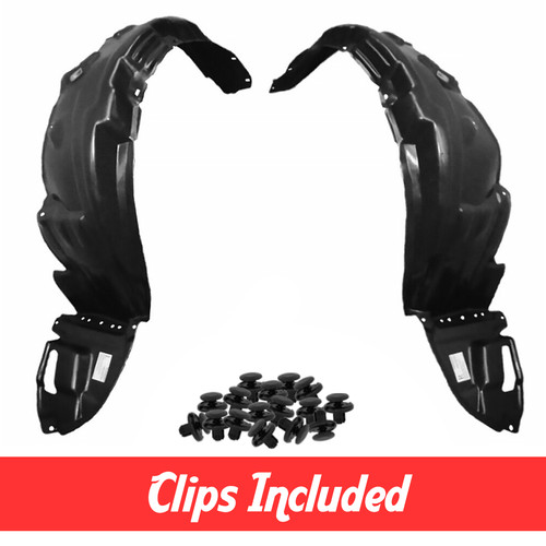 Front fender liner set - front, w/