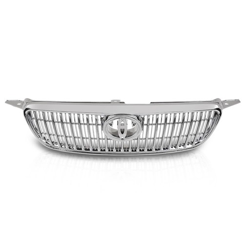 Front bumper chrome grille - front,