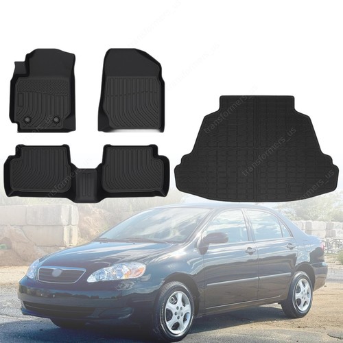 Tpe floor mats trunk - 3d,