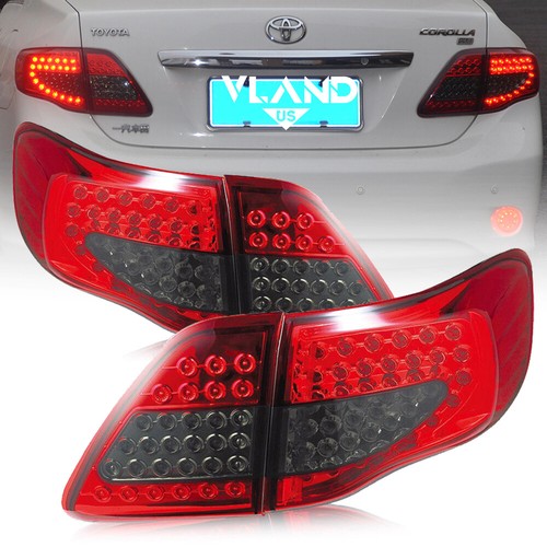 Vland pair red led tail - vland,