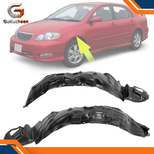 Front inner fender liner left - inner,