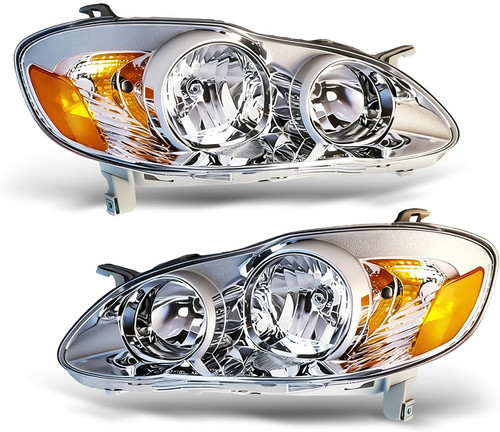 Headlight assembly pair - assembly, left